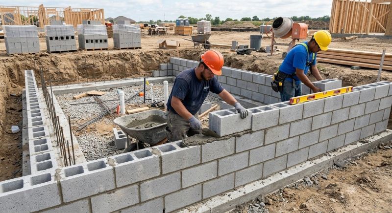 Block Wall Installation in Acton, MA