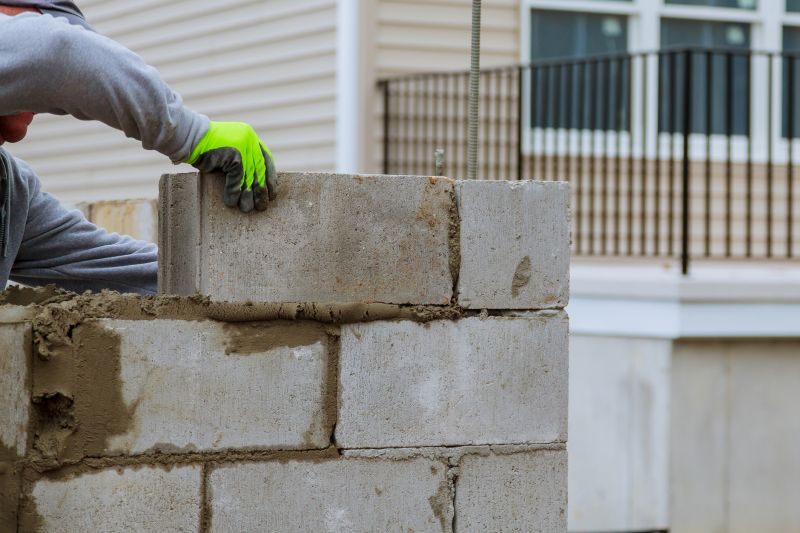 Block Wall Installation in Newton, MA