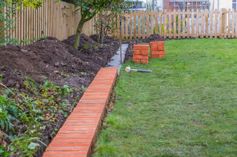 Brick Border Installation in Middlesex County, MA