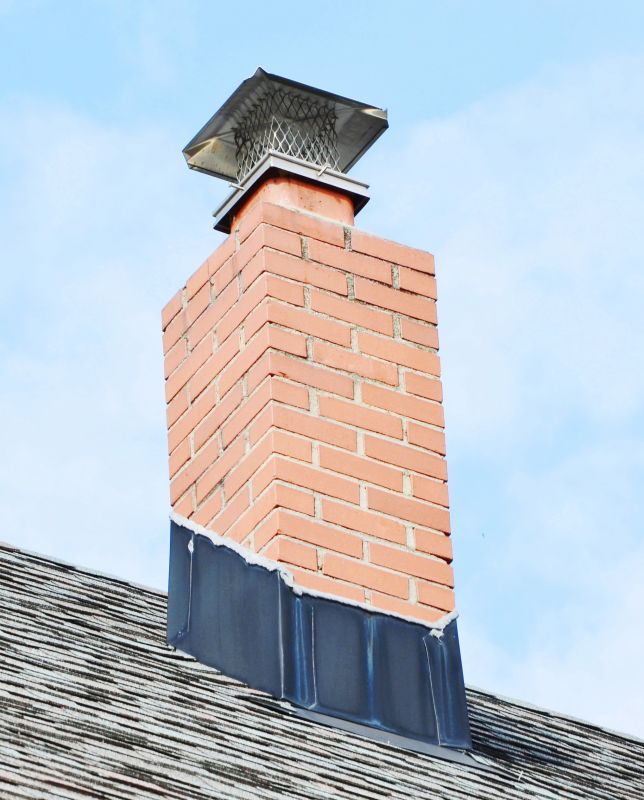 Brick Chimney Installation in Middlesex County, MA