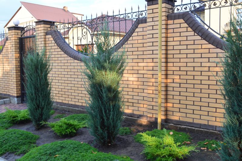 Brick Fence Installation in Middlesex County, MA