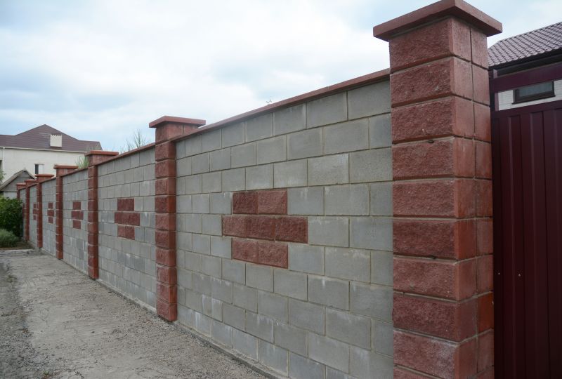 Brick Fence Repair in Middlesex County, MA