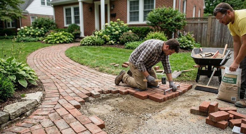 Brick Flatwork Repair in Everett, MA