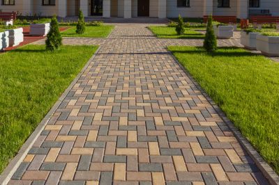 Brick Hardscape Installation in Boxford, MA