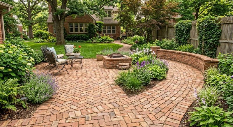 Brick Hardscaping Installation in Beverly, MA