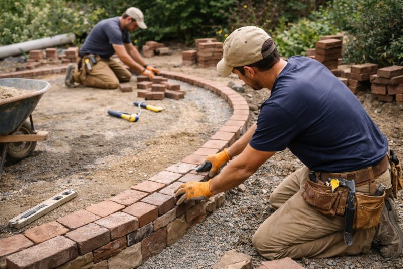 Brick Landscaping Service in Brookline, MA