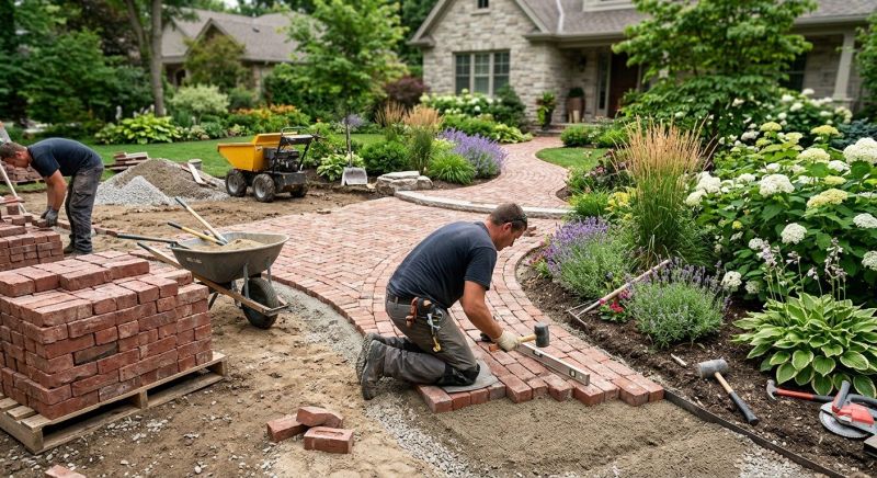 Brick Landscaping Service in Dedham, MA
