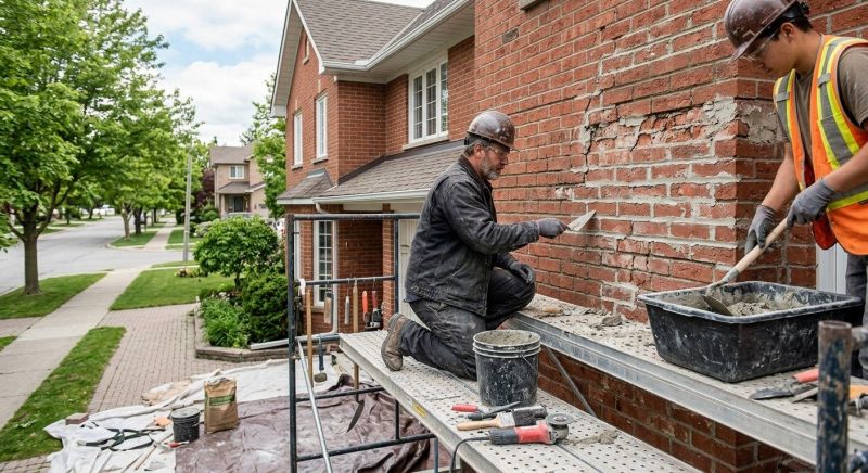 Brick Masonry Repair in Hingham, MA