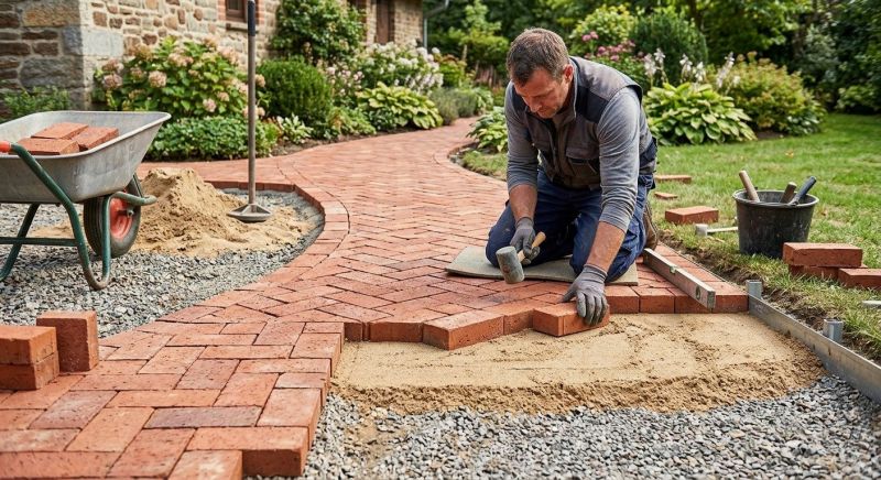 Brick Paving Installation in Beverly, MA