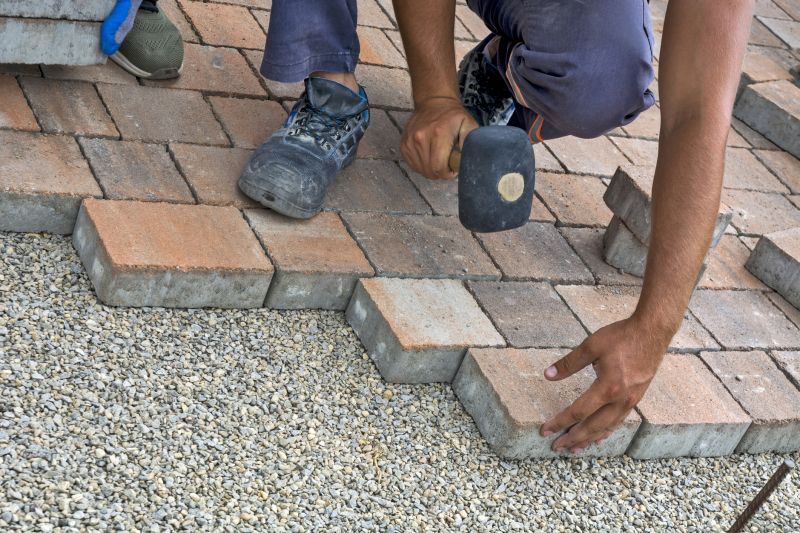 Brick Paving Installation in Boxford, MA