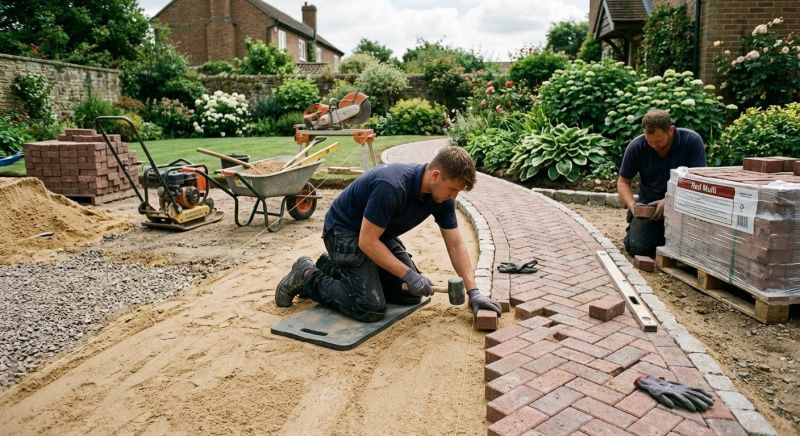 Brick Paving Installation in Hull, MA