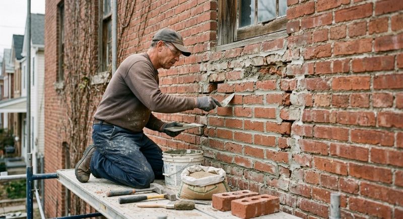 Brick Repair in Brighton, MA