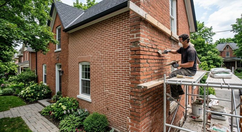 Brick Restoration in Beverly, MA