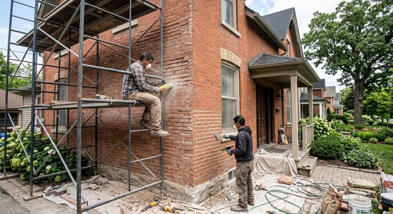 Brick Restoration in Danvers, MA