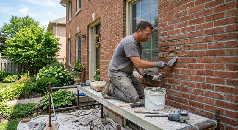 Brick Restoration in Natick, MA