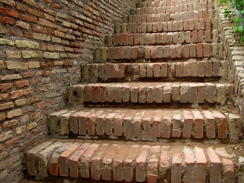 Brick Stairs Installation in Middlesex County, MA
