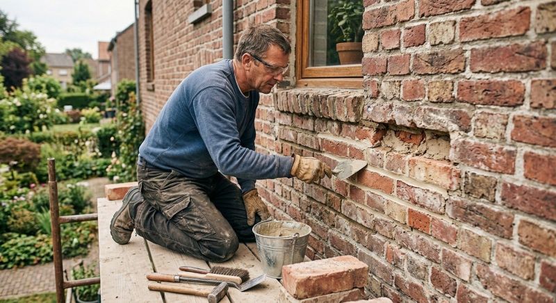 Brick Stairs Repair in Hanover, MA