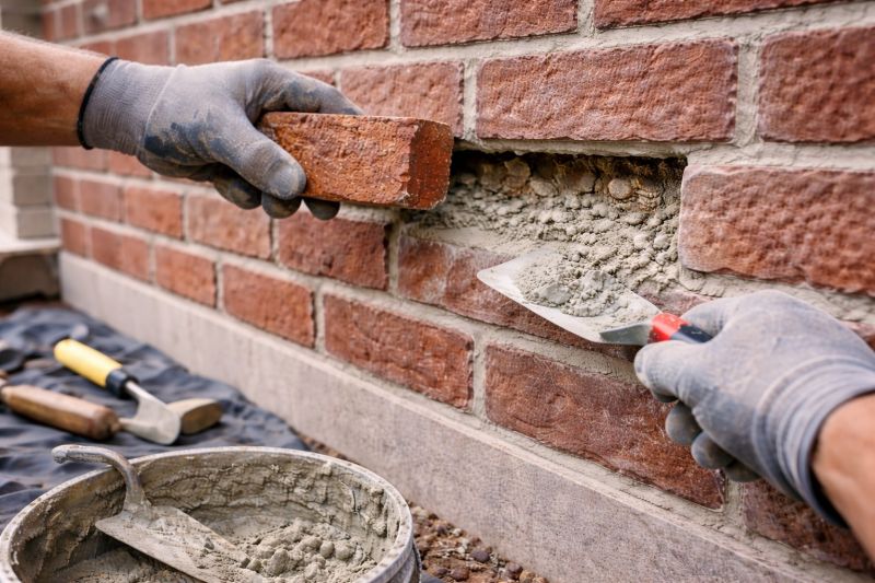 Brick Stairs Repair in Randolph, MA