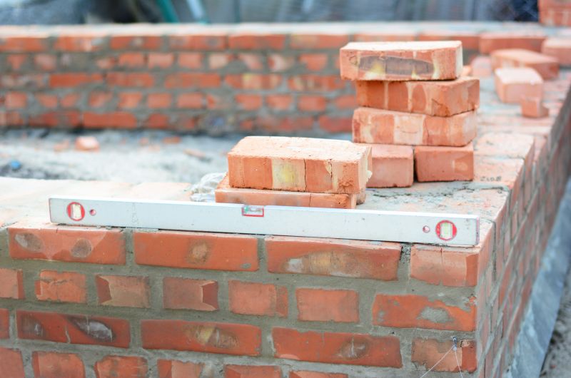 Brick Wall Installation in Boxford, MA