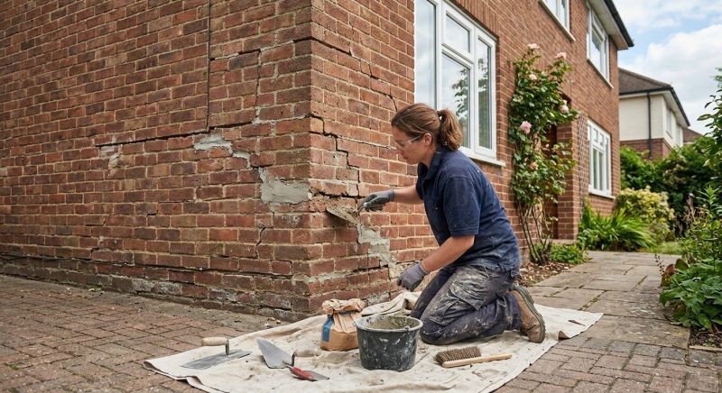 Brick Wall Repair in Brookline, MA