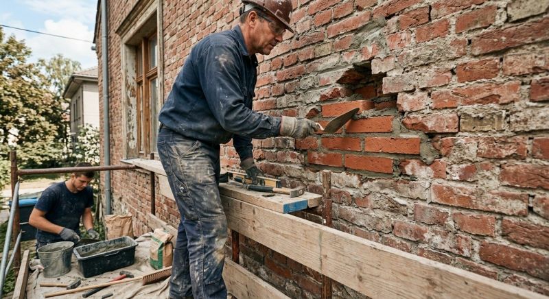 Brick Wall Repair in Chelmsford, MA