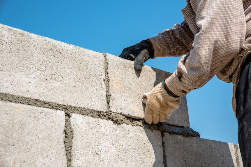 Cinder Blocks Installation in Hull, MA