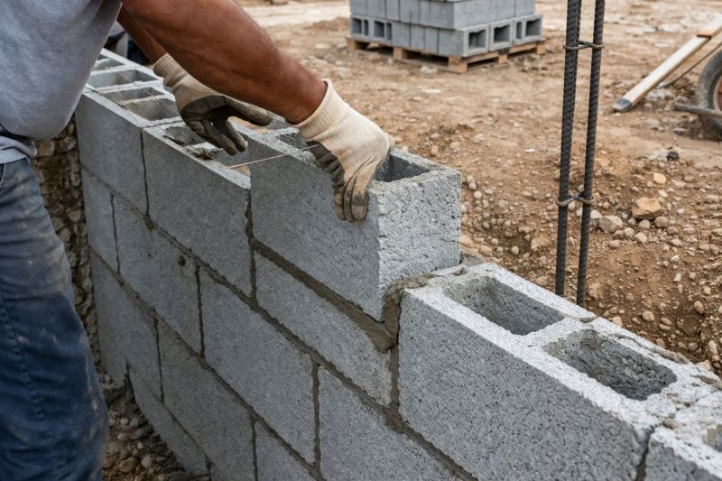 Cinder Blocks Installation in Lawrence, MA