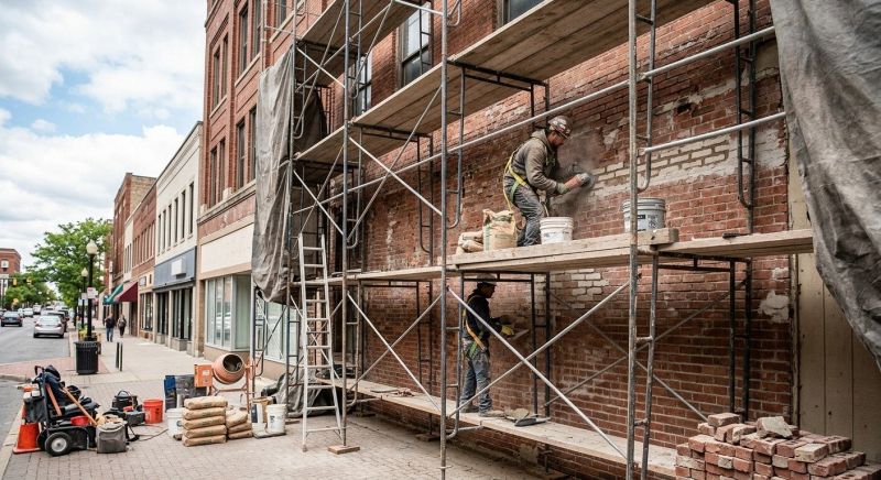 Commercial Masonry Repair in Holbrook, MA