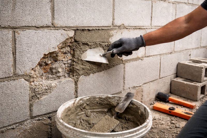 Concrete Block Repair in Gloucester, MA