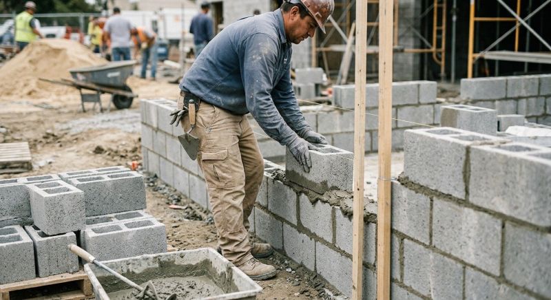 Concrete Blocks Installation in East Weymouth, MA