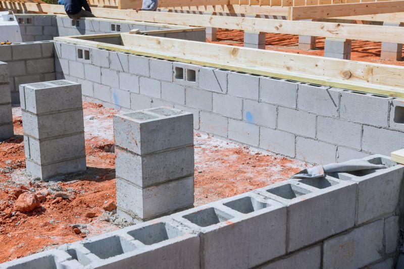 Concrete Blocks Installation in Everett, MA