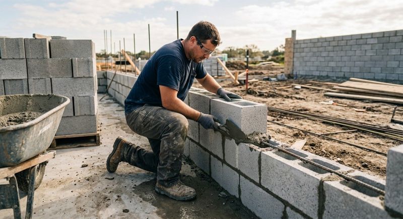 Concrete Blocks Installation in Middlesex County, MA