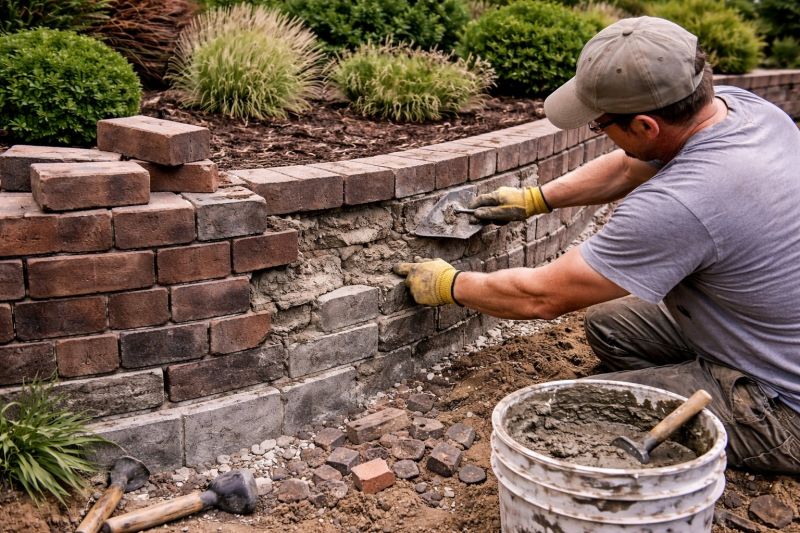 Retaining Wall Repair in Everett, MA