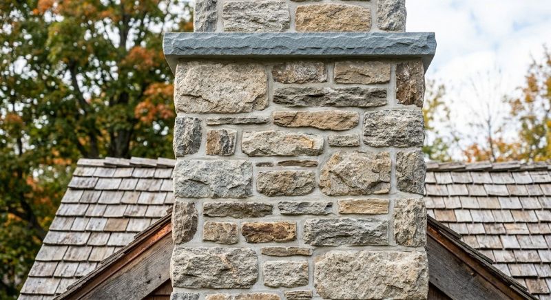 Stone Chimney Installation in Georgetown, MA