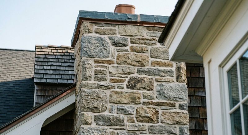 Stone Chimney Installation in Hanover, MA