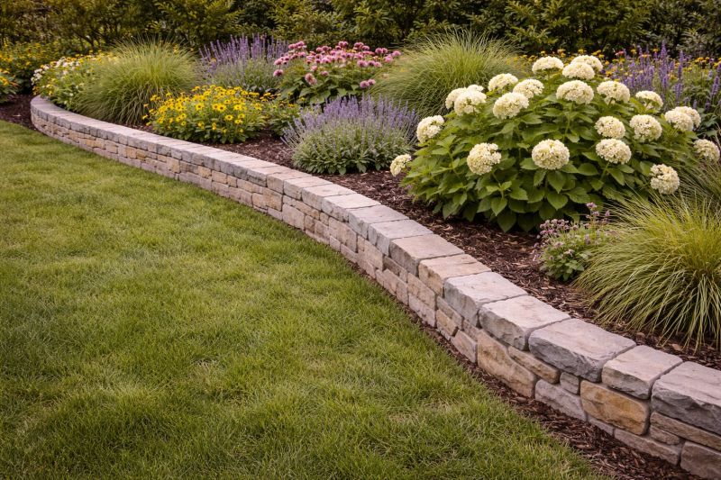 Stone Edging Installation in Middlesex County, MA