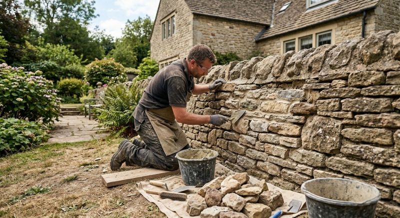 Stone Masonry Repair in Hyde Park, MA