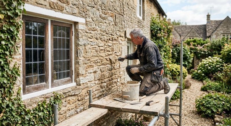 Stone Masonry Repair in Stow, MA