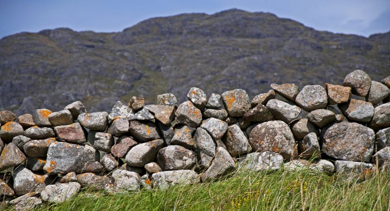Stone Wall Hardscaping in Middlesex County, MA
