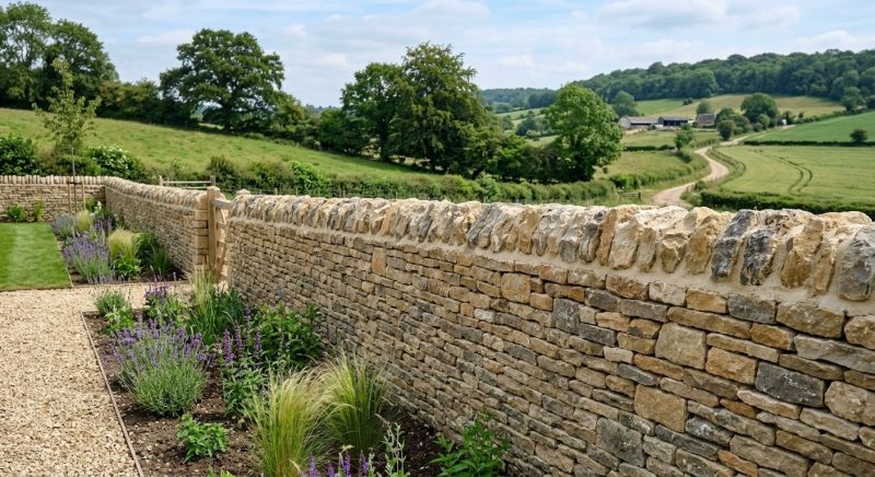 Stone Wall Replacement in Middlesex County, MA