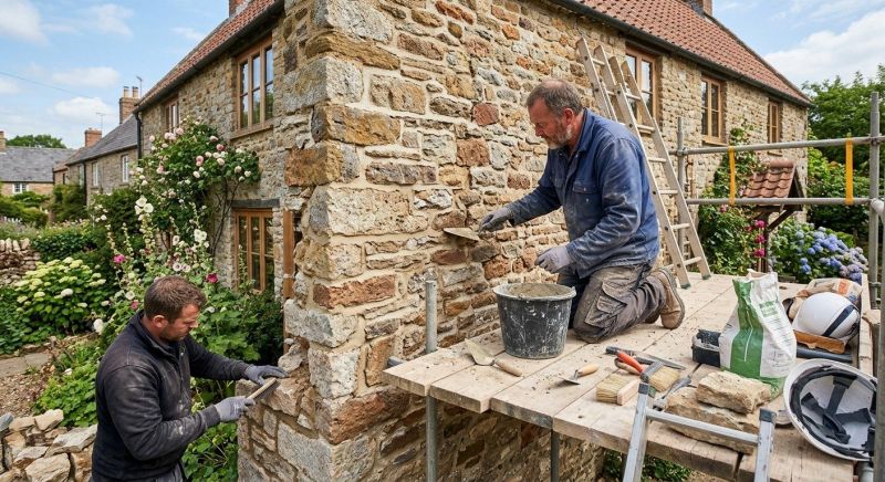 Stonework Repair in Holliston, MA
