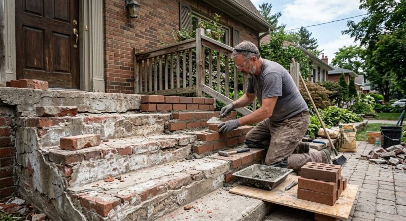 Stonework Repair in Tyngsboro, MA